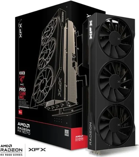 T/Video Xfx Swift Radeon Rx9070 Oc/16Gb Gddr6/PCI-E 5.0/HDMI/3Xdp/256-Bit/Rx-97Swfb3B9
