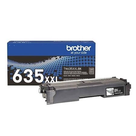 Tóner Brother Valor Tn635Xxlbk Negro – Rendimiento Aproximado 7, 500 Páginas, Compatible Solo Con Mfcl8730Cdw