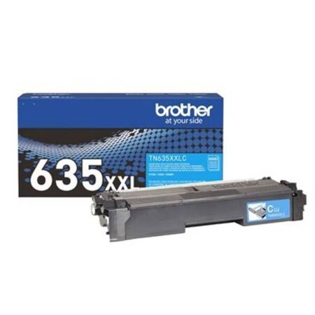 Tóner Brother Valor Tn635Xxlc Cian – Rendimiento Aproximado 6, 500 Páginas, Compatible Solo Con Mfcl8730Cdw