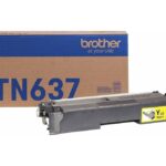Tóner Brother Valor Tn637Y Amarillo - Rendimiento Aproximado 10, 000 Páginas, Compatible Con Hll8570Cdw, Mfcl8730Cdw, Mfcl8970Cdw