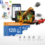 Memoria Microsdxc 128Gb D-Bugg Db128Sd/Con Adaptador/Clase 10 Uhs-1/92Mb Lectura/40Mb Escritutra V30