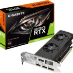 T/Video Gigabyte Gv-N3050Oc-6Gl Geforce Rtx 3050 Oc Low Profile 6G, 6 Gb, Gddr6, 7680X4320 Pix, HDMI, DP (Openbox)