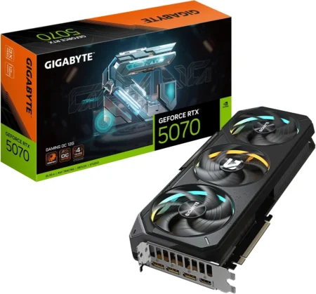 T/Video Gigabyte Geforce Rtx 5070 Gaming Oc 12G Gddr7/PCI-E 5.0/HDMI/DP/192-Bit/Gv-N5070Gaming Oc-12Gd