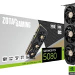 T/Video Zotac Nvidia Geforce Rtx 5080 Solid Core Oc/16Gb Gddr7/PCI-E X16 5.0/HDMI/3Xdp/256-Bit/Zt-B50800J2-10A