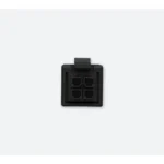 Cable De Alimentacion Teltonika Pr2Pp10B De 1Mt/4-Pines A 4-Pines/Para Uso Con Bat120/Negro