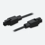 Cable De Alimentacion Teltonika Pr2Pp10B De 1Mt/4-Pines A 4-Pines/Para Uso Con Bat120/Negro