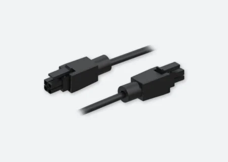 Cable De Alimentacion Teltonika Pr2Pp10B De 1Mt/4-Pines A 4-Pines/Para Uso Con Bat120/Negro