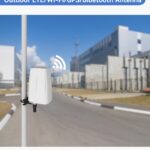 Antena Industrial Outdoor Lte Teltonika Pr1Ic970 Wi-Fi/Gps/Bluetooth/Para Router Rutx11 Y Rutm11