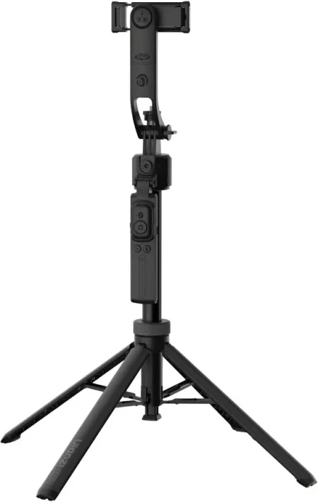 Baston Para Selfie Ulanzi Tt23 De 64″/Con Seguimiento Facial Automatico/Palo Selfie Giratorio De 360°/Aluminio/Negro