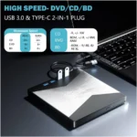 Grabador De Blu-Ray Portatil Me Diastation 6X Taa Compatible Y Con