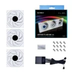 Ventilador Lian Li Uni Fan Tl Para Gabinete/1X120Mm/Rgb/1900Rpm/Poliester Termoplastico/Negro/12Tllcd1W1B