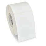 Label Paper 4X4In Tt Coated Per Manent Adhesive 3In Core 1500/Roll