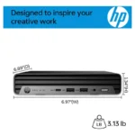 Dt HP Pro 400 G9 Mini Ci5 Win11 P 16Gb 512Gbssd 1Yw