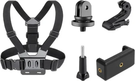Soporte Arnes De Pecho D-Bugg Arnes Db/Universal/Para Camara De Accion. 5 En 1