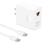 Cargador De Pared Huawei Super Max 100W/Para Telefonos Y Pc/Con Puerto Combinado USB-A/C/Blanco/55037867