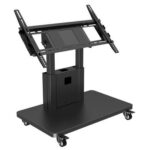 Brobotix Soporte De Piso Móvil Para Tv De 32" A 70" Con Repisa - Soporta Hasta 50 Kg