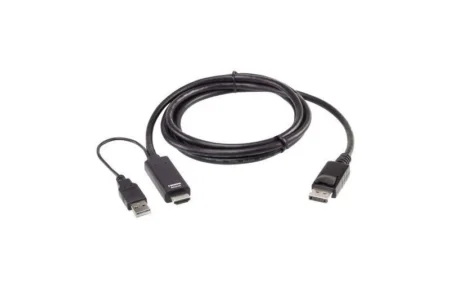 Cable Aten 2L-7D02Hdp De HDMI Macho-Displayport Macho/1.8M/4K/60Hz/Negro