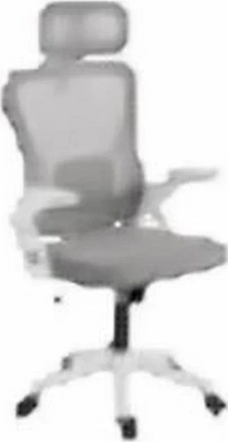 Silla Ejecutiva Acteck Flux Lite Ec313Hr, Blanco-Gris/Hasta 100Kg/De Malla/Reposabrazos Abatibles/AC-943369