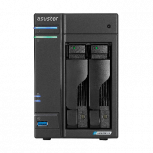 Servidor NAS Asustor As6702T V2/2 Bahias/4Gb/Intel Celeron N5105 2Ghz/USB 3.1/SATA/Negro