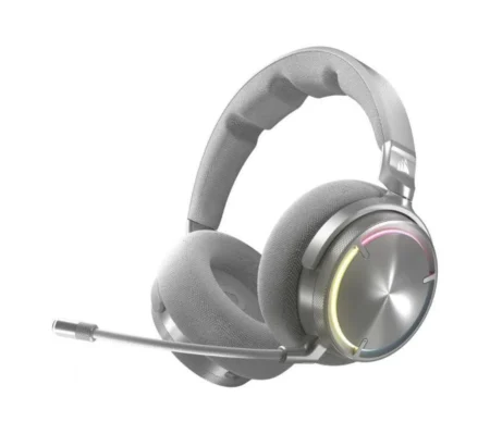 Diadema Audifonos C/Microfono Inalambricos Corsair Virtuoso Max Wireless Argb/USB/Plata/Ca-9011373-Ww
