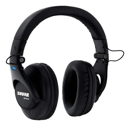 Audifonos Alambrico Shure Srh440-Bk/3.5Mm/3M/Negro