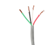 Bobina De Cable De Seguridad Y Sonido Belden Cb05Bbel15, 5302Ue 008U1000/Interior/Gris/4 Conductores/18Awg/Multifilar/Forro Pvc/Cmr/En Caja/1,000 Pies/305M/Gris