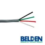 Bobina De Cable De Seguridad Y Sonido Belden Cb05Bbel15, 5302Ue 008U1000/Interior/Gris/4 Conductores/18Awg/Multifilar/Forro Pvc/Cmr/En Caja/1,000 Pies/305M/Gris