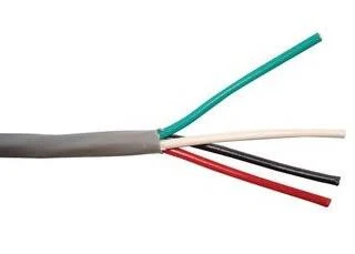 Bobina De Cable De Seguridad Y Sonido Belden Cb05Bbel15, 5302Ue 008U1000/Interior/Gris/4 Conductores/18Awg/Multifilar/Forro Pvc/Cmr/En Caja/1,000 Pies/305M/Gris