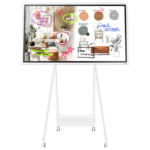 Samsung Flip Pro WM55B Pantalla Interactiva UHD 4K de 55" - 350 nits - Tizen OS - Tactil Multi-Touch - Blanco/Gris