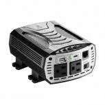Inversor De Potencia 500W Cobra Cpi500W De 1000W Pico/2 Salidas AC Gfci/USB-A Y USB-C Carga Rapida/Proteccion Pentagon/12V DC A 115V AC