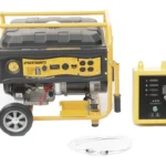 Generador A Gasolina Epcom Powerline Epgen7000Ats Planta De Emergencia/Con Encendido Automatico/6.5Kw/220Vac/2 Fases/Jaula Con Ruedas Para Facil Traslado