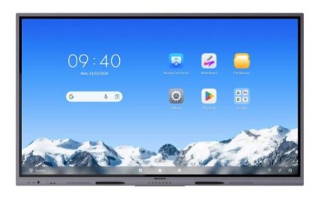 Pantalla Interactiva Touch De 65 Pulgadas Android 14 / Asistentes Ia / Google Suite/ Resolución 4K / Bocinas Integradas / Entradas HDMI –