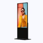 Pantalla Interactiva 55" Hikvision Ds-D6055Un-D/S Para Publicidad Digital/Base Para Piso (Totem)/Gestion De Contenido Y Control Centralizado