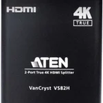 Distribuidor HDMI Aten Vs82H, True 4K/De 2 Puertos/18Gbps