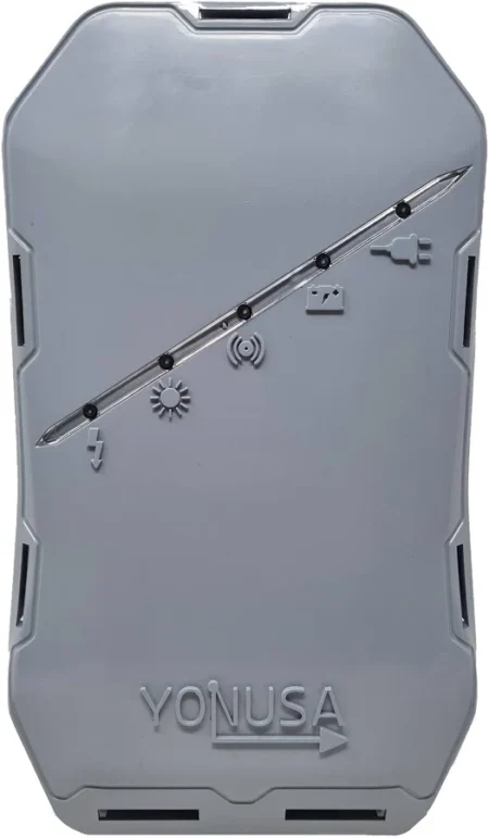 Energizador Yonusa Ey Ng 12000 1 De 12,000Volts/700M Lineales (O 3,500M En 5 Lineas Version 2)Soporta Modulo WiFi/Salida A Sirena/Cercas Electrificadas