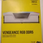 Memoria DDR5 32Gb 6000Mhz Corsair Vengeance (2X16Gb)/Gris/Rgb/Cl38/Dimm/1.35V/Cmh32Gx5M2B6000Z38