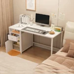Escritorio Venpara Od120V Para Pc/1 Cajone/1 Puerta/120Cm Profundidad/50Cm Ancho/75Cm Altura/Blanco Mate