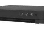 Dvr 4 Canales Turbohd Hikvision Ids-7204Huhi-M1/T De 8Mpx/4K/+4 Canales IP/Audio Bidireccional/Acusense/1 Bahia De Disco Duro/Salida De Video En FHD/H.265+