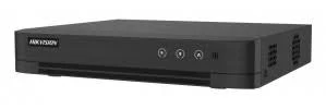 Dvr 4 Canales Turbohd Hikvision Ids-7204Huhi-M1/T De 8Mpx/4K/+4 Canales IP/Audio Bidireccional/Acusense/1 Bahia De Disco Duro/Salida De Video En FHD/H.265+