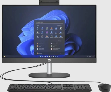 HP Proone 240 23.8 Inch G10 All-In-One Desktop Pc,23.8″ FHD LED Uwva 250N Anti-Glare Low Blue Light Slim (1920 X 1080, 1.78 (16:9)),Intel Core Core Ultra 5 125U (0.70 Ghz, Up To 4.30 Ghz, 12 Cores / 14 Threads – 14Th Generation) With Intel® Graphics And Intel® Ai Boost (Up To 11 Tops),512Gb M.2 PCIE NVMe 2280 Value 4X4 SSD,8Gb 5600Mt/S DDR5 (1X8Gb) Sodimm,USB,Wired USB Standard 125,Realtek Wi-Fi 6 8852Be (2X2) And Bluetooth® 5.3 Wireless Technology,No Wwan Module,No Discrete Graphics,5Mp Camera,Windows® 11 Home Standard Single Language,1/1/1,Energy Star Certified Label, Flag Mcafee Livesafe Sec 12M Phtm HP, Flag Epeat, Zoom Logo