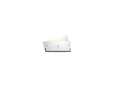 Memoria DDR5 32Gb 7000Mhz Corsair Dominator Titanium (2X16Gb)/Blanco/Rgb/Cl40/Xmp/Dimm/Cmp32Gx5M2X7000C34W
