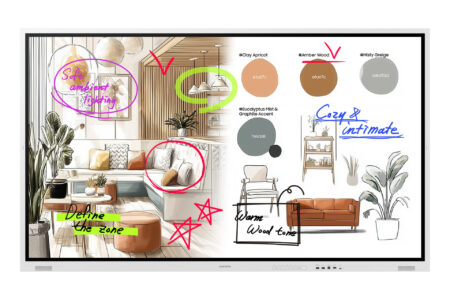 Samsung Interactive Display Wa75W Waf Series – 75In LED-Tizen