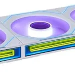 Ventilador Lian Li Fan Sl-Infinity Wireless 120 Reverse Blade/3X120Mm/Argb/2200Rpm/Aluminio/Policarbonato/Poliester Termoplastico/Negro/12Rslin1W3B