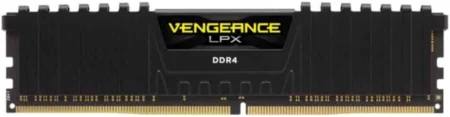 Memoria DDR4 32Gb 2666Mhz Corsair Vengeance Lpx (2X16Gb)/Negro/Cl16/Xmp/Cmk32Gx4M2A2666C16