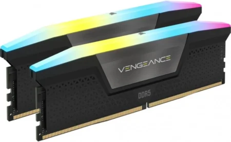 Memoria DDR5 48Gb 6000Mhz Corsair Vengeance (2X24Gb)/Negro/Cl36/Xmp/1.4V/Dimm/Cmk48Gx5M2E6000C36