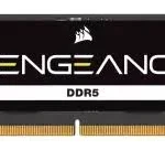 Memoria Sodimm DDR5 24Gb 4800Mhz Corsair Vengeance/Cl40/Negr0/1.1V/Cmsx24Gx5M1A4800C40