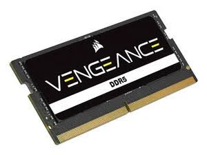 Memoria Sodimm DDR5 48Gb 4800Mhz Corsair Vengeance/Cl40/Negro/1.1V/Cmsx48Gx5M1A4800C40