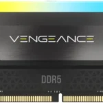 Memoria DDR5 48Gb 5200Mhz Corsair Vengeance (2X24Gb)/Negro/Rgb/Cl38/Xmp/Dimm/1.25V/Cmh48Gx5M2B5200C38