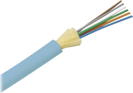 Metro De Cable De Fibra Optica Panduit Fodrz12Y De 12 Hilos/Multimodo Om4 50/125 Optimizada/Interior/Tight Buffer 900Um/No Conductiva (Dielectrica)/Ofnr/Riser