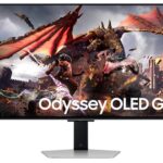 Monitor 32" Samsung Ls32Dg802Snxza Odyssey OLED G8/4K UHD/Plana/DP/HDMI/Bocinas/Gris